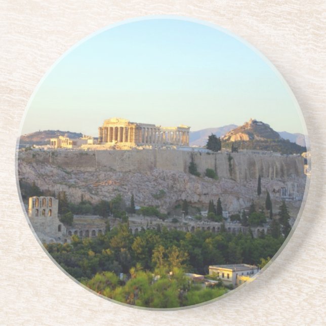 Akropolis - Aten Underlägg Sandsten (Framsidan)