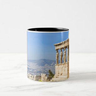 Akropolis Backe Aten Grekland 2-tonkaffe Mugg