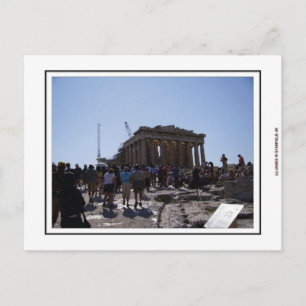 Akropolis i Aten, Grekland Vykort