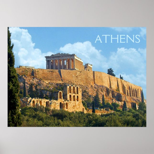 Akropolis Poster (Framsidan)