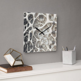 Akryl Fyrkantig Klocka