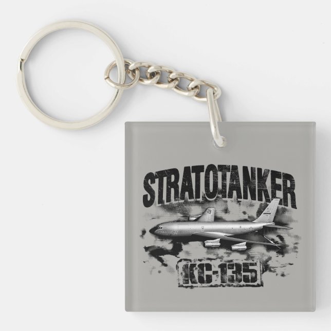 Akryl Keychain för KC-135 Stratotanker (Framsidan)