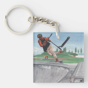 Akryl Keychain för konst för fantasi för Kobold