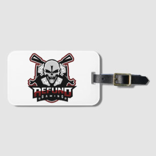 Akryl Luggage Tag REFUND GAMING Bagagebricka