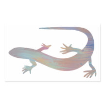 Akryl-Stil-Gecko Sticker