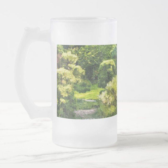 Akryl Tumbler Frostat Ölglas (Vänster)