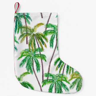 Akryla Handflatan: Sommartextil Struktur. Liten Julstrumpa