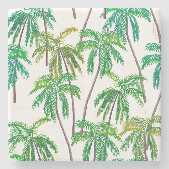 Akryla Handflatan: Sommartextil Struktur. Stenunderlägg (Framsidan)