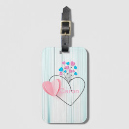 "Akrylalkohol Luggage Tag Bagagebricka