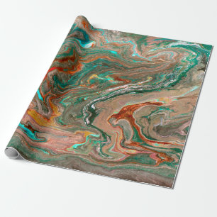 Akrylbakgrund för marmor abstrakt. Marbling artwo Presentpapper