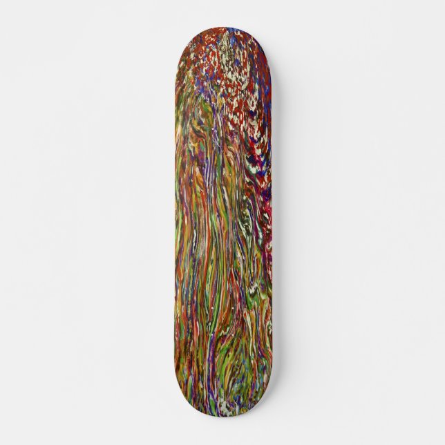Akrylexplosion Skateboard Bräda 19,5 Cm (Framsida)