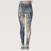 Akrylfärg Rave Kärlek Leggings
