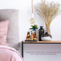 Akrylfotoskulptur.Ändrar ett foto till status!