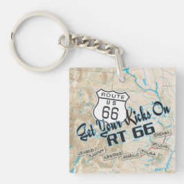 Akrylkeychain 15e för rutt 66