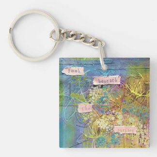 Akrylkeychain - se under ytan