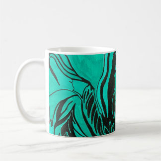 Akrylmålning Kaffemugg