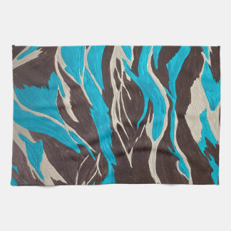 Akrylmålning Kökshandduk