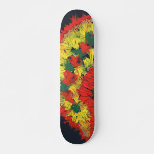 Akrylmålning mini skateboard bräda 18,5 cm