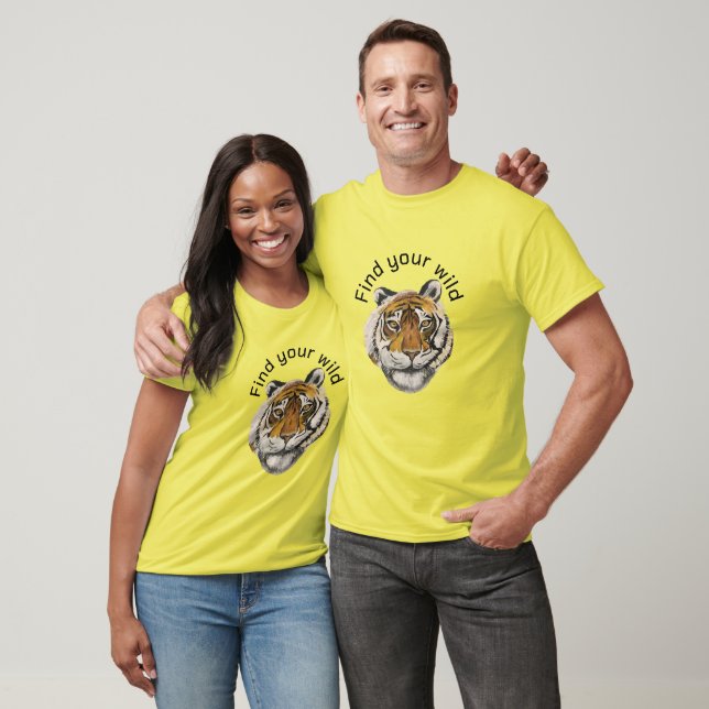 Akrylmålning vid påfyllning av öga t shirt (Unisex)