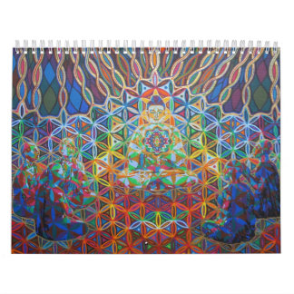 Akrylmålningar av Karmym Kalender