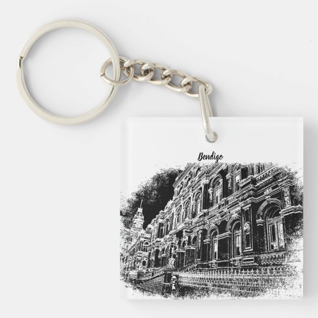 Akrylnyckelkedja (Framsidan)