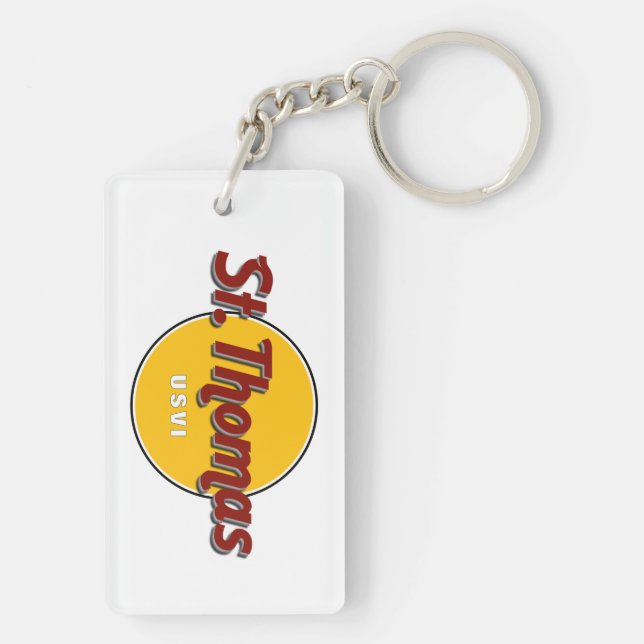 Akrylnyckelkedja (Baksidan)