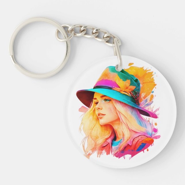 Akrylnyckelkedja (Framsidan)