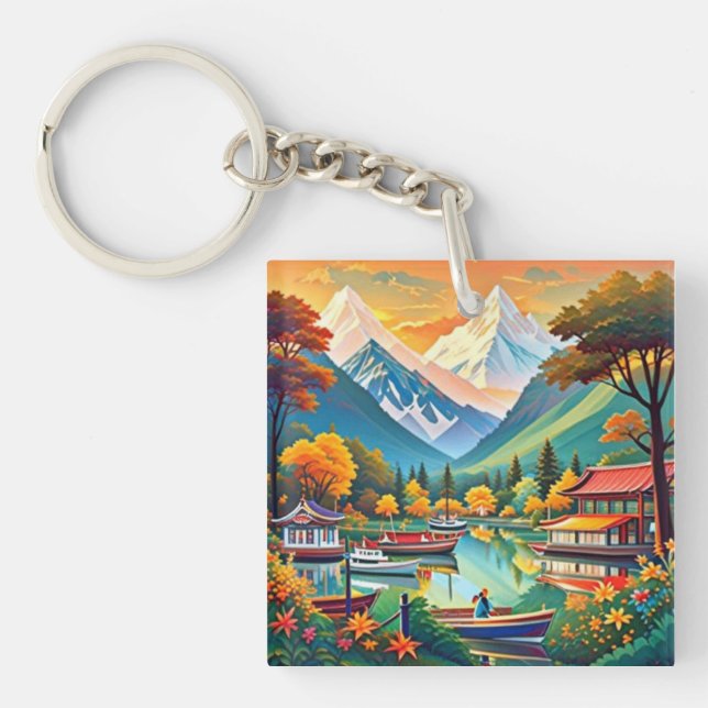 Akrylnyckelkedja (Framsidan)