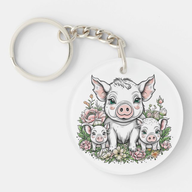 Akrylnyckelkedja (Framsidan)