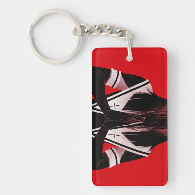 Akrylnyckelkedja | Gud-ish | FLO (Framsidan)