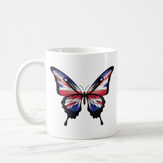 Akrylnyckelkedja Kaffemugg (Vänster)