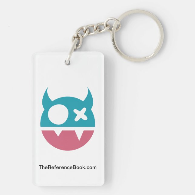 Akrylnyckelkedja, Logotyp vid Dubblans sida (Baksidan)