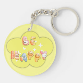 Akrylnyckelring | Var Glad