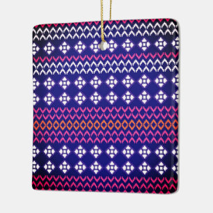 Akrylprydnad med FOLK stilfull design Julgransprydnad Keramik
