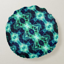 Akrylrapportör med blå grönt, nyonspeglingsformer