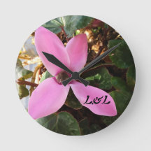 Akrylrundklocka (medelstor storlek)