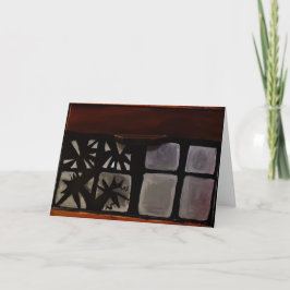 "Akrylsplitter" Välmående-kort Kort