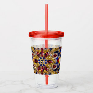 Akryltorktumlare med Colombias Färg design Take Away Mugg