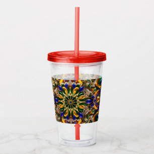 Akryltumlare med brasiliansk Färg-design Take Away Mugg