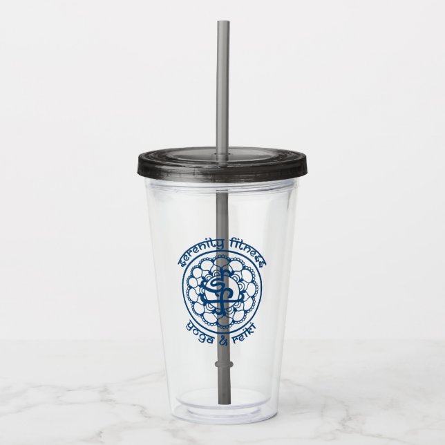 Akryltumlare Take Away Mugg (Framsida)