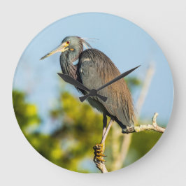 Akrylväggsklocka, rund Perfekt (stor) Stor Klocka