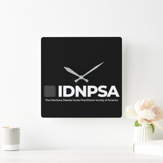 Akrylväggslås, 10,75-tums kvadratisk akryl fyrkantig klocka (Hem)