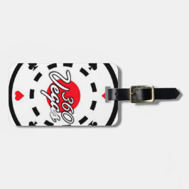 Akrylvätsketagg Bagagebricka