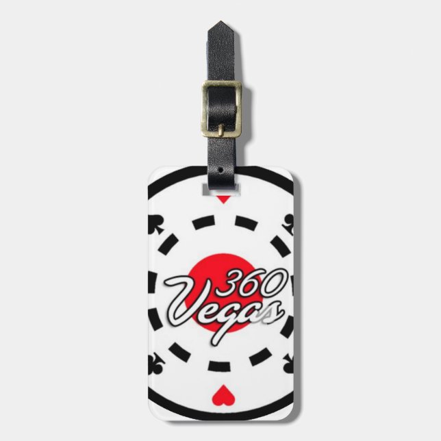 Akrylvätsketagg Bagagebricka (Vertikal Framsida)