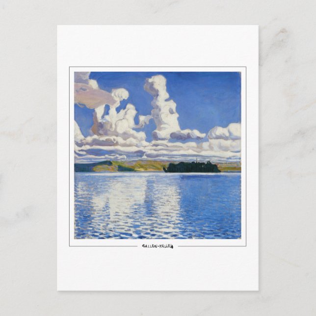 Akseli Gallen-Kallela #31 - vykort för konst (Framsida)