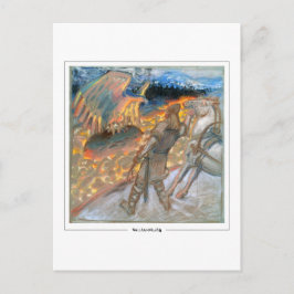 Akseli Gallen-Kallela #355 - vykort för konst