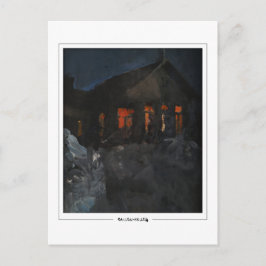 Akseli Gallen-Kallela #367 - vykort för konst