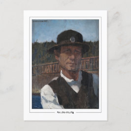 Akseli Gallen-Kallela #377 - vykort för konst