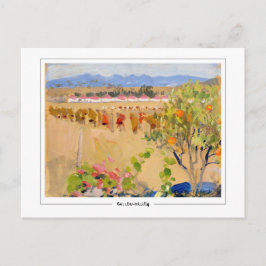 Akseli Gallen-Kallela #393 - vykort för konst