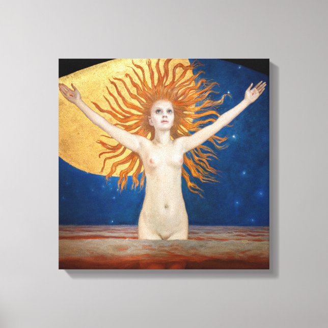 Akseli Gallen-Kallela - Ad Astra Canvastryck (Framsida)